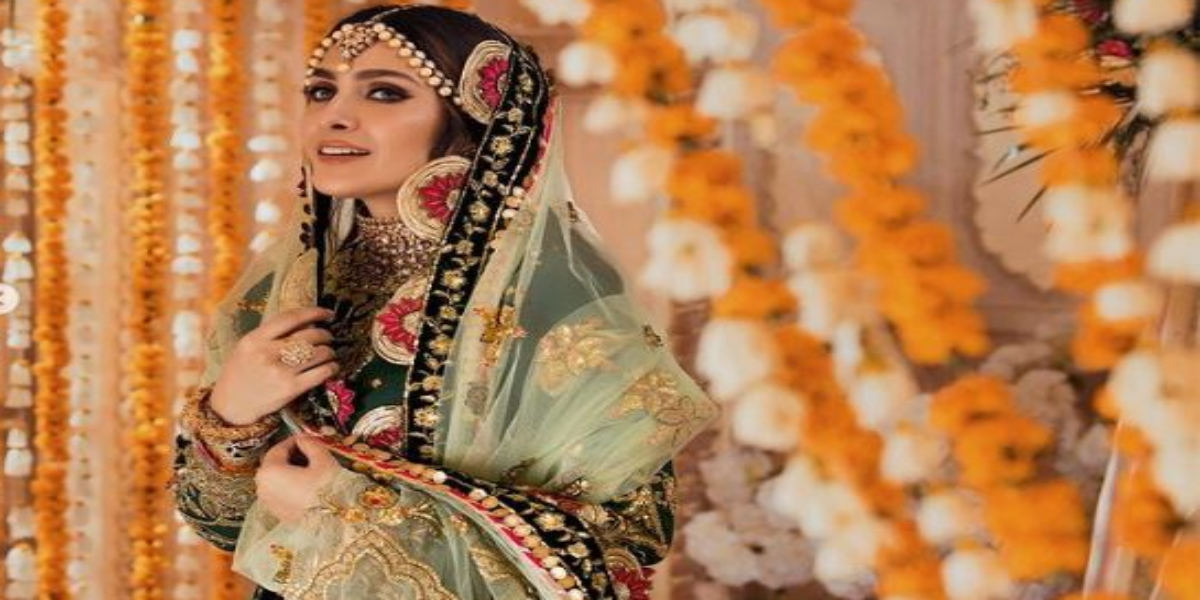 New Photo Shoot Of Aiza Khan Dressed In Wedding Dress Pro Iqra News 4261